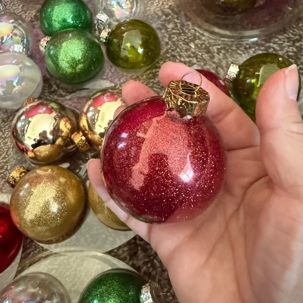 Retired Pier 1 Glass Ornaments Bulk Lot 75pc + Mega Bundle SKU 2202442.